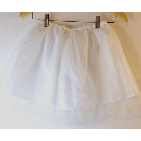 MINI BODEN White Tulle Skirt Sz 5-6 yrs Ballerinas Dance Party Festival Casual - Picture 2 of 6
